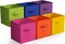 Sorbus 6 Pack 11 Inch Foldable Storage Cubes with Handles- for Organizing Home, Shelves, Nursery, Playroom, Closet and More